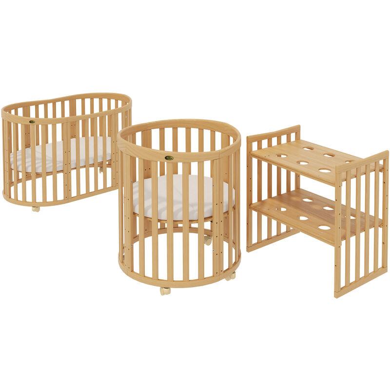 Smartgrow 7 En 1 Nature Complete Ensemble Lit Bebe Parc Lit D Appoint Ensemble Literie Matelas Table A Langer Chaises Et Table Pour Comparer Les Prix De Smartgrow 7 En 1 Nature Complete