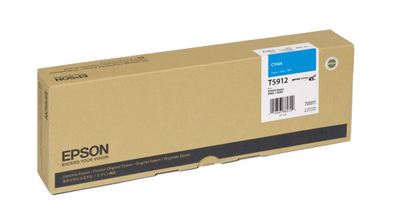 Epson - Cartouche d'encre cyan pigmentaire pour traceur Stylus Pro 11880 - 700ml_0