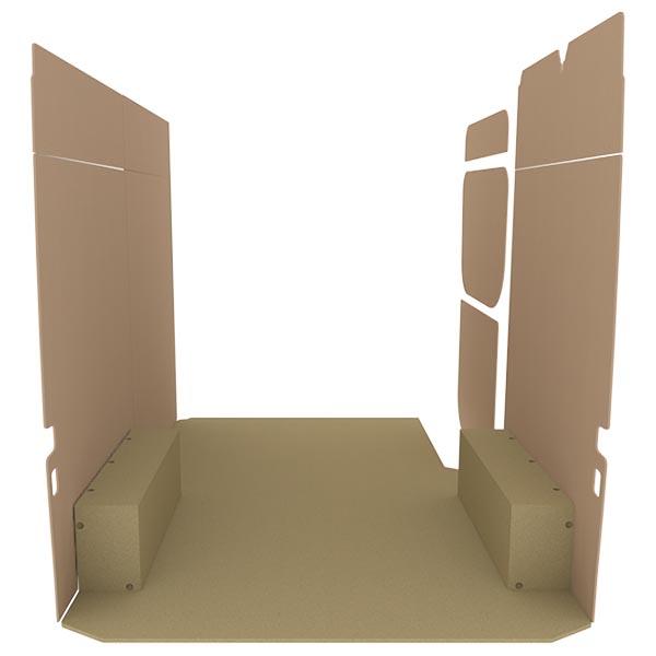 Habillage bois natural K2 aggloméré + MDF / Portes arrière incluses_0