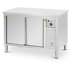 Helloshop26 - Armoire chauffante chauffe-assiette armoire maintien au chaud pour assiettes 120 x 70 x 85 cm 30 à 80 °c acier 14_0008210 - 3000220986_0