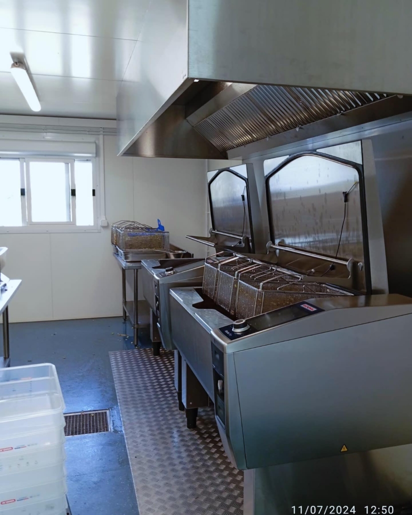 Laboratoire modulaire de transformation de pommes de terre O'frites – 90m² avec 5 modules_0