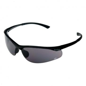 Lunette de chantier - monture en nylon noire - oculaires fumés en polycarbonate - ultra légère 21g - Bolle Safety_0