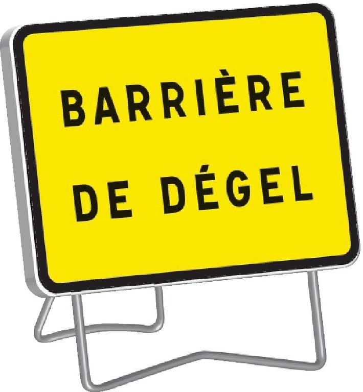 Panneaux Taliasign KC1 800x600 mm classe 2 Indications Temporaires - PNTLGLV2KC-TL01/BD_0