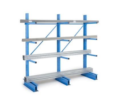 Rayonnage cantilever léger