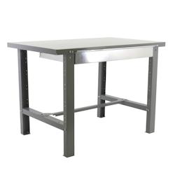 SimonRack Banque de travail SIMONWORK BT6 METAL 1BOX 1500x735 GRIS - métal 8435104938485_0