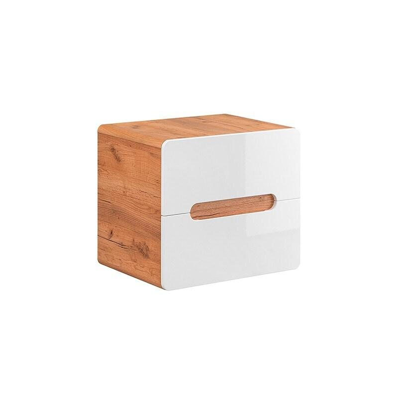 STELLAMEUBLES meuble sous vasque à poser aruba white - 3667335107926_0