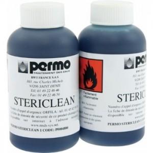 STÉRICLEAN 1 NETTOYEUR DE RÉSINES ADOUCISSEUR 2 X 125 ML PERMO