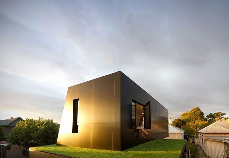 Studio futuriste préfabriquée en acier, surface 19 m2 - ISK19 Pods_0