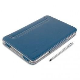 TRUST HOUSSE PORTEFEUILLE ELIGA BLEUE POUR IPAD MINI AVEC STYLET ET SUPPORT DE VISIONNAGE INTÉGRÉ 18883