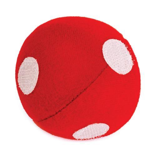 BALLE AVEC CERCLES AUTO-AGRIPPANTS POUR JEU VISE MOI, ATTRAPE MOI
