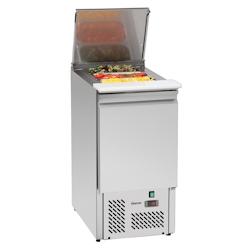 Saladette Réfrigérée GN 1/1 - 1 Porte - Bartscher - blanc acier 200270_0