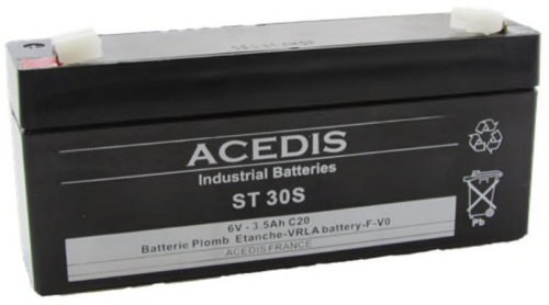 Batterie ACEDIS ST 30S 6v 3,5ah_0