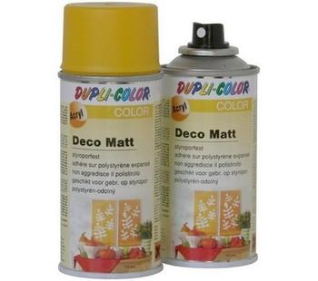 BOMBE PEINTURE DECO MATT JAUNE COLZA RAL1021