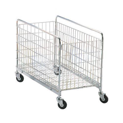 CHARIOT GRILLAGÉ PLIANT - FORCE 100 KG