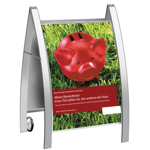 CHEVALET PORTE-AFFICHES A1 H 115 CM - KERKMANN
