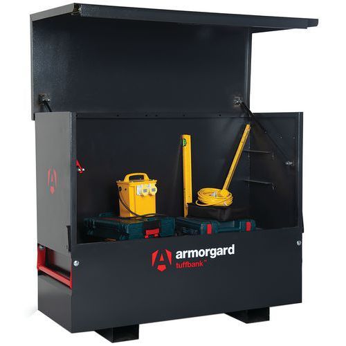 COFFRE DE CHANTIER TUFFBANK TBC5 - 1525X615X1265 MM - ARMORGARD