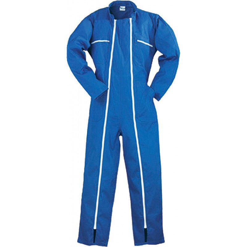 COMBINAISON FACTORY À DOUBLES ZIPS BLEU ROYAL TL - COVERGUARD - 74543