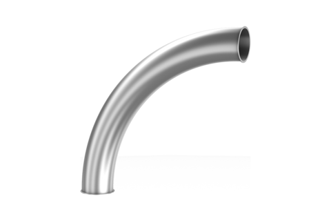 Coudes Grands Rayons 90º - DN 80 à 300 mm - Acier Inoxydable et Revêtement par Pulvérisation_0