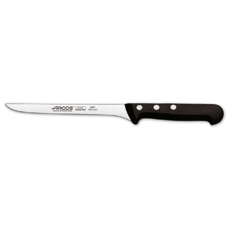 COUTEAU FILET DE SOLE - LAME INOX NITRUM 16CM - A L'UNITÉ - ARCOS - UNIVERSAL