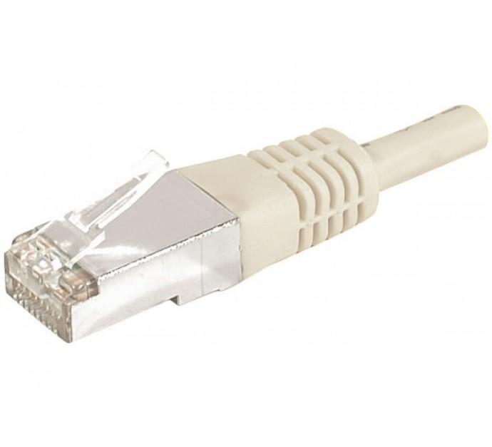 Dexlan cordon rj45 catégorie 6a f/utp gris - 0,5 m 859502_0