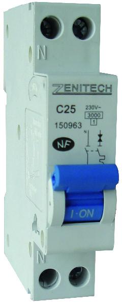 DISJONCTEUR COUPURE 4500A PHASE/NEUTR.25A FELTEN