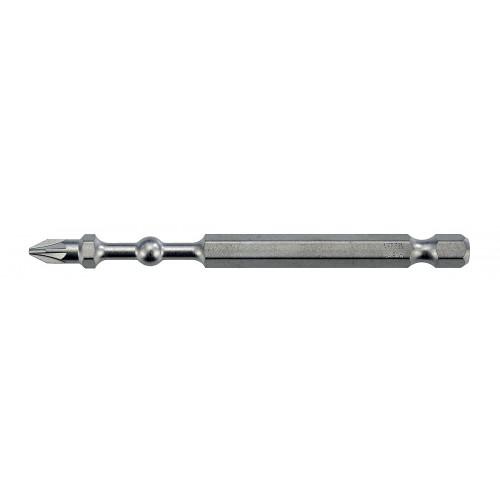 EMBOUT DE VISSAGE POZIDRIV IMPACT BALL - PZ2 - LONGUEUR 90 MM VESSEL