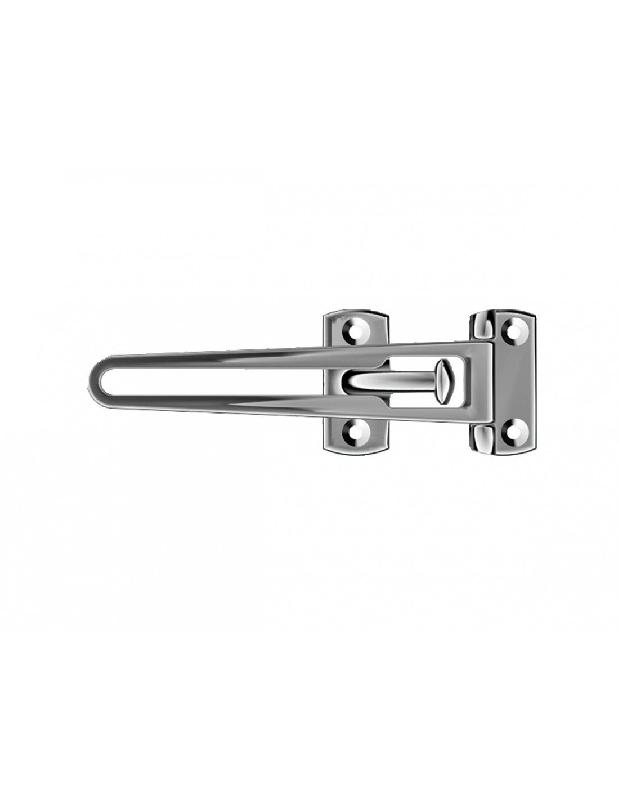 ENTREBÂILLEUR DE SÉCURITÉ MODERN POUR PORTE CHROMÉ - SOCONA - P1
