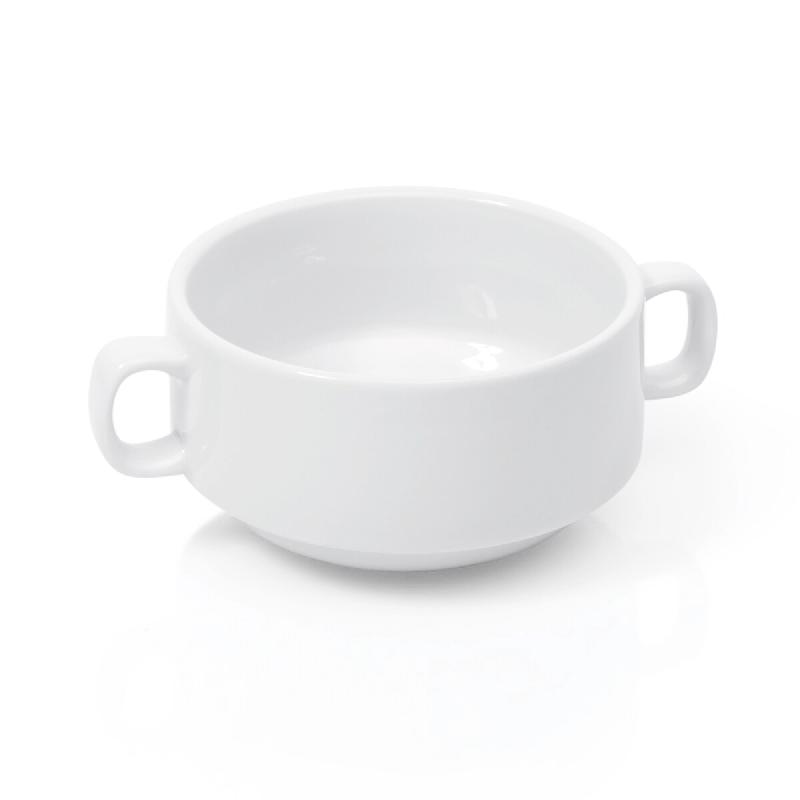 Essentials Bol à soupe avec anse 260 ml lot de 6 - Was Germany - porcelaine 4044925164696_0