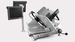 Trancheuse à viande professionnelle GSP H Flex - combinaison trancheur et balance avec surface Ceraclean®_0