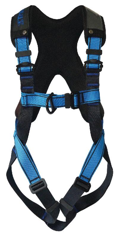 HARNAIS ANTICHUTE HT22 X-PAD BLEU/NOIR TXL - TRACTEL - 69292