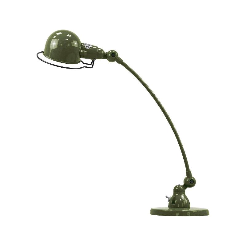 JIELDÉ SIGNAL SIC400 LAMPE, PIED 1 BRAS VERTE