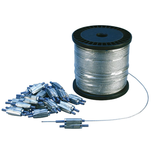 KIT COMPLET CÂBLE 1.5 MM X 150 M + 100 VERROUS CADDY SPEED LINK SLK