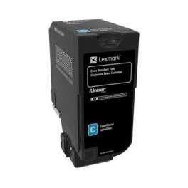 LEXMARK - 74C2SCE - TONER CYAN - PRODUIT D'ORIGINE - 7 000 PAGES