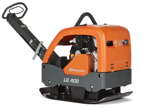 LG 400 (diesel) - Compacteur à plaque réversible Husqvarna Construction Products - Vitesses 25 m/min - Lanceur électrique - Moteur Lombardini 15LD 440_0