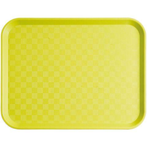LOT DE 12 - PLATEAU FAST FOOD 35 X 27 CM - VERT ANIS
