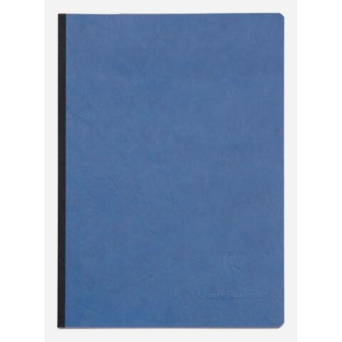 LOT DE 5 - CARNET BROCHURE AGE BAG A5 192 PAGES PETITS CARREAUX - BLEU