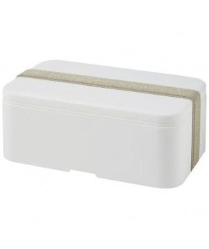 LUNCH BOX MIYO À UN BLOC - GRIS - VAISSELLE JETABLE ET INCASSABLE PERSONNALISÉE