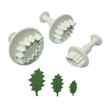 MATFER - DÉCOUPOIR FEUILLE DE HOUX D.45, 50, 60 MM (VENDU PAR 3) - 431025