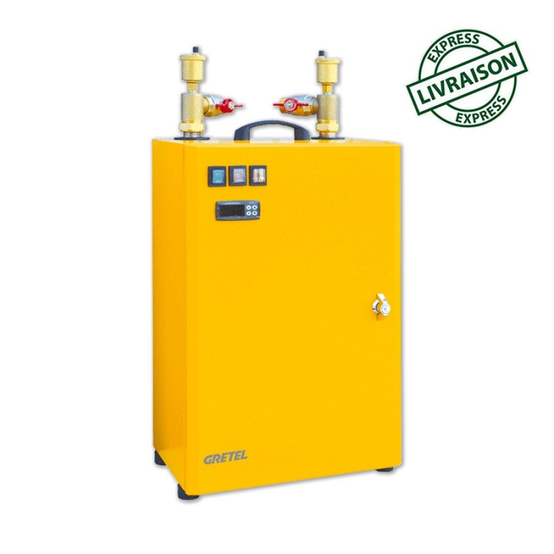 Module chauffe dalle 12kW - Chaudière électrique mobile pour circuits de 100 à 250m², régulation intégrée et normes DTU 65.14_0