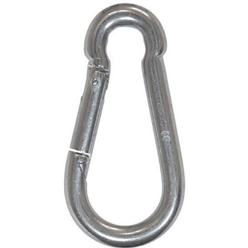 MOUSQUETON POIRE ACIER INOX D10MM - GODET