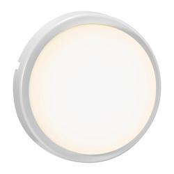 Nordlux Applique murale luminaire CUBA Energy Round Matière plastique Blanc H.  IP54 -Extérieur - blanc 5704924001888_0