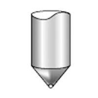 Outils à pointe diamant rotative - gravure sur verre - EGX-360 - Références et dimensions_0
