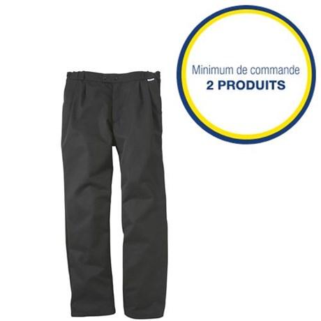 PANTALON DE CUISINE HOMME NOIR T.44