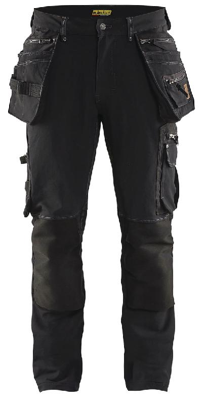 PANTALON X1900 ARTISAN STRETCH 4D NOIR TAILLE 56 - MANUTAN COLLECTIVITÉS