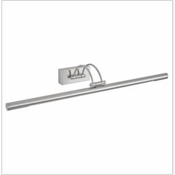 Papuq Applique murale LED 12W, lumière chaude 3000K, nickel mat, traditionnelle et élégante, totalement articulée pour tableaux et miroirs. - 8436_0