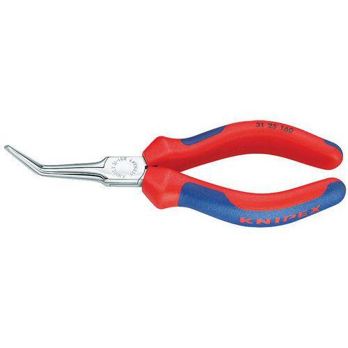 PINCE ULTRAFINE 160MM COUDÉE À 45° - BI-MATIÈRE - CHROMÉE - KNIPEX