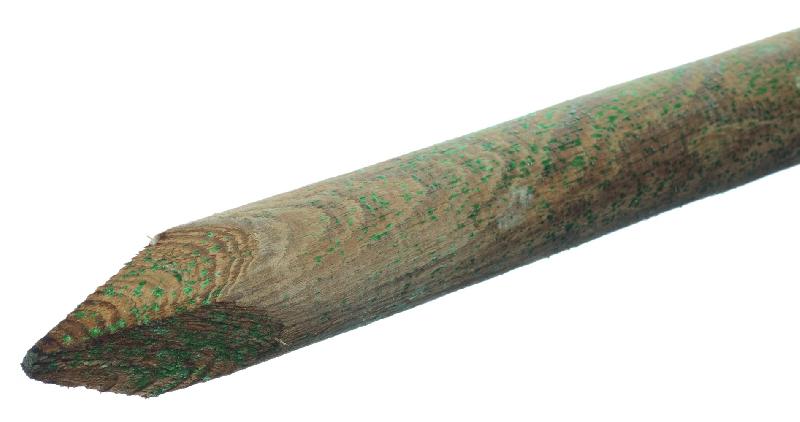 Piquet bois fraisé - section 60 mm - hauteur 1,5 m - matière bois_0