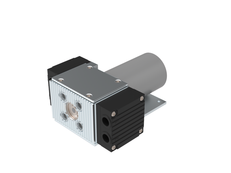 Pompe à membrane pour gaz - KNF N 86.0 - Débit max. 6 l/min - Vide 100 mbar - Sans contamination_0
