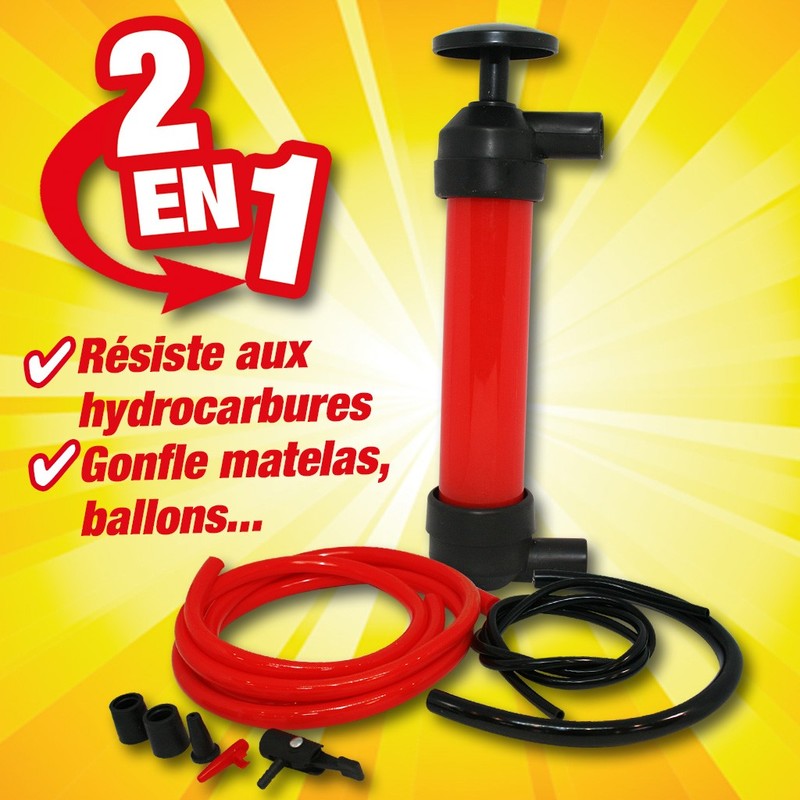 POMPE À SIPHONNER TRANSFERT RAPIDE OUTIROR Comparer les prix de POMPE