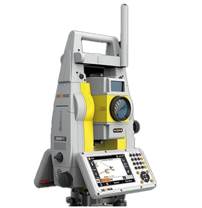 Station totale robotisée Geomax ZOOM 95 - Batterie amovible jusqu'à 8h - Précision 1
